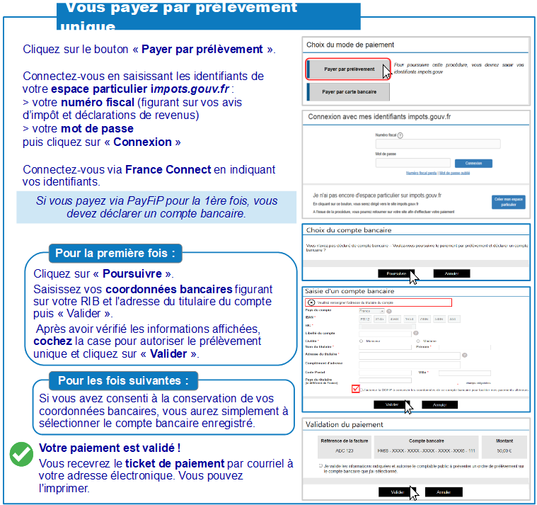 Paiement Prélèvement