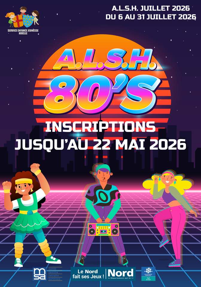 Affiche A.L.S.H. Été 2026