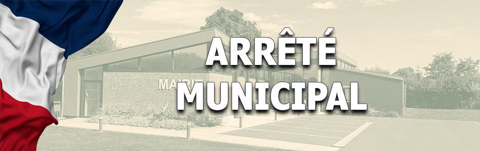 Bandeau Arrêté Municipal