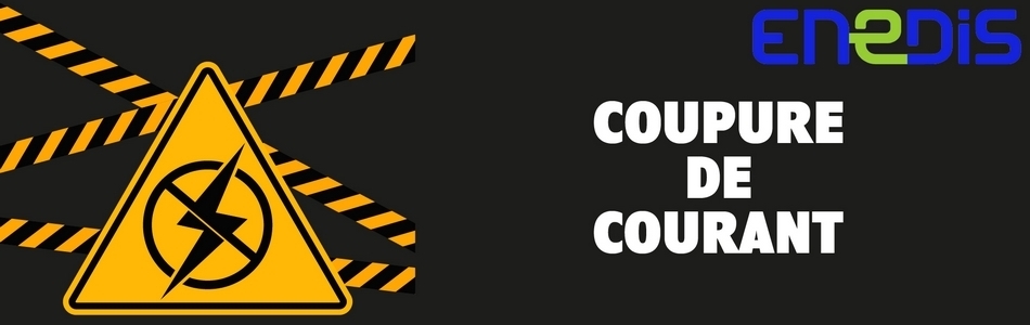 Bandeau Coupure de Courant