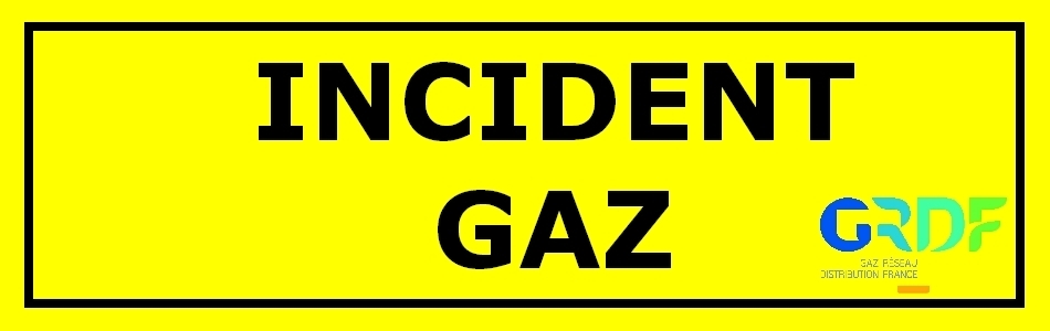 Bandeau Incident Gaz
