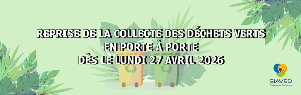 Bandeau Reprise Déchets Verts