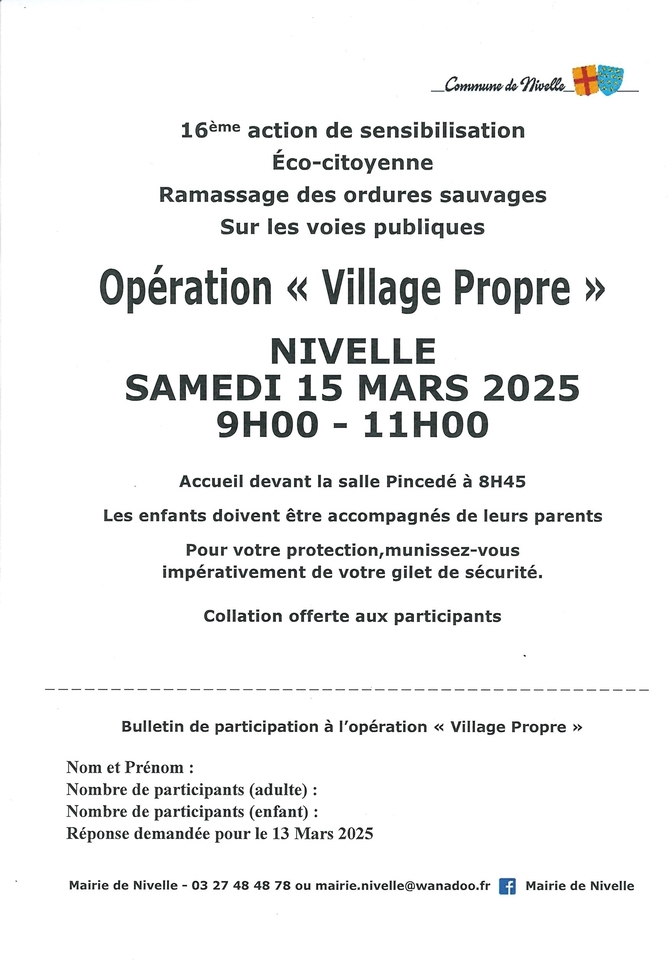 Bulletin Inscription OVP