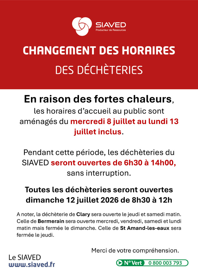 Canicule Juillet 2026
